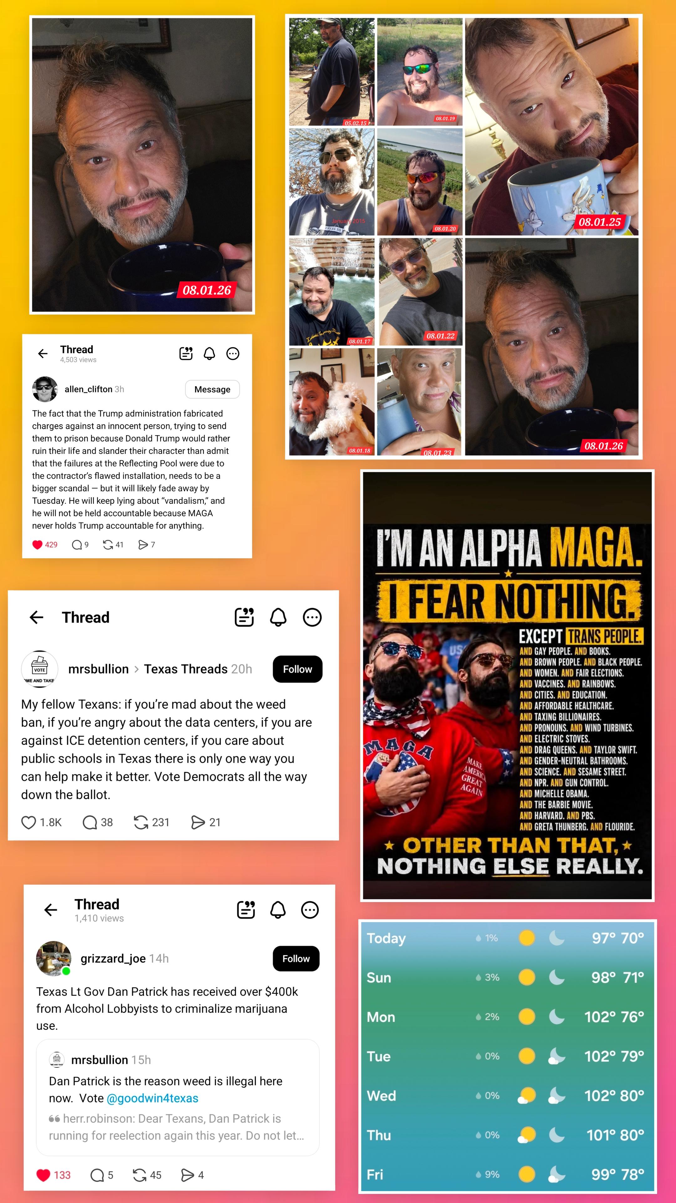 Posted media
